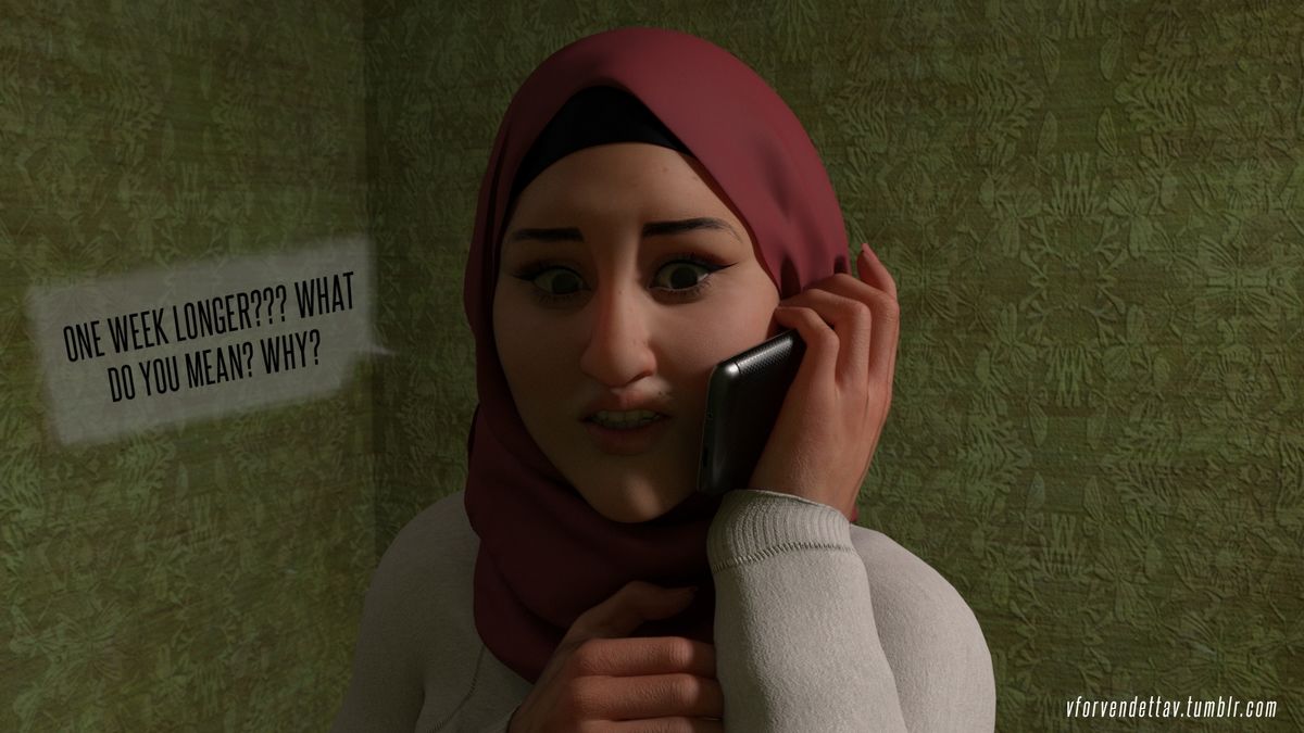 Good Wife - VforVendettaV Naughty Hijab 3DX page 13