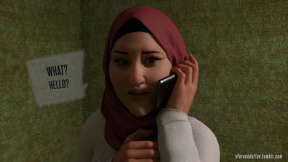 Good Wife - VforVendettaV Naughty Hijab 3DX page 16