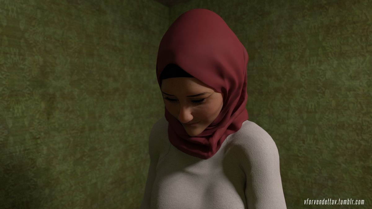 Good Wife - VforVendettaV Naughty Hijab 3DX page 19