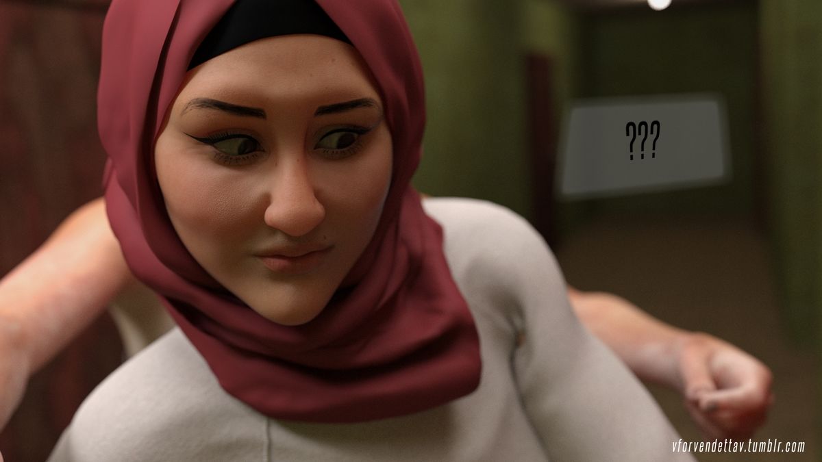 Good Wife - VforVendettaV Naughty Hijab 3DX page 21