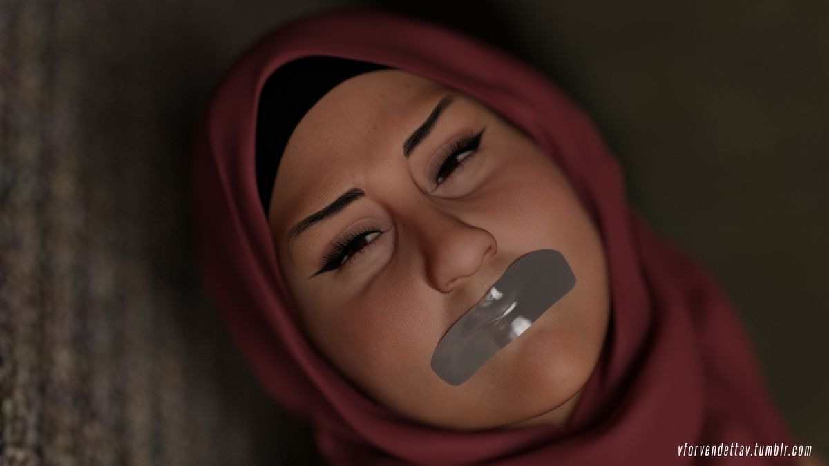 Good Wife - VforVendettaV Naughty Hijab 3DX page 32