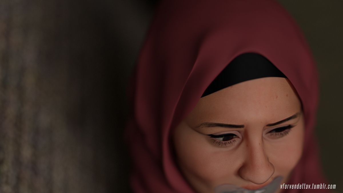 Good Wife - VforVendettaV Naughty Hijab 3DX page 36