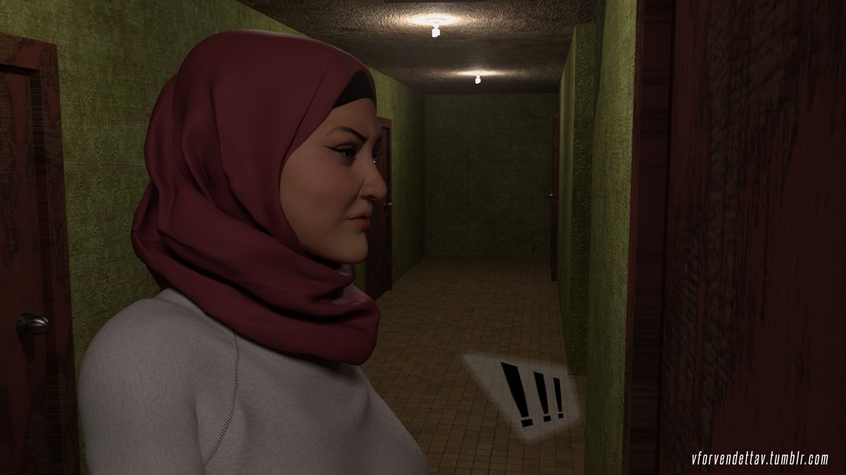 Good Wife - VforVendettaV Naughty Hijab 3DX page 6