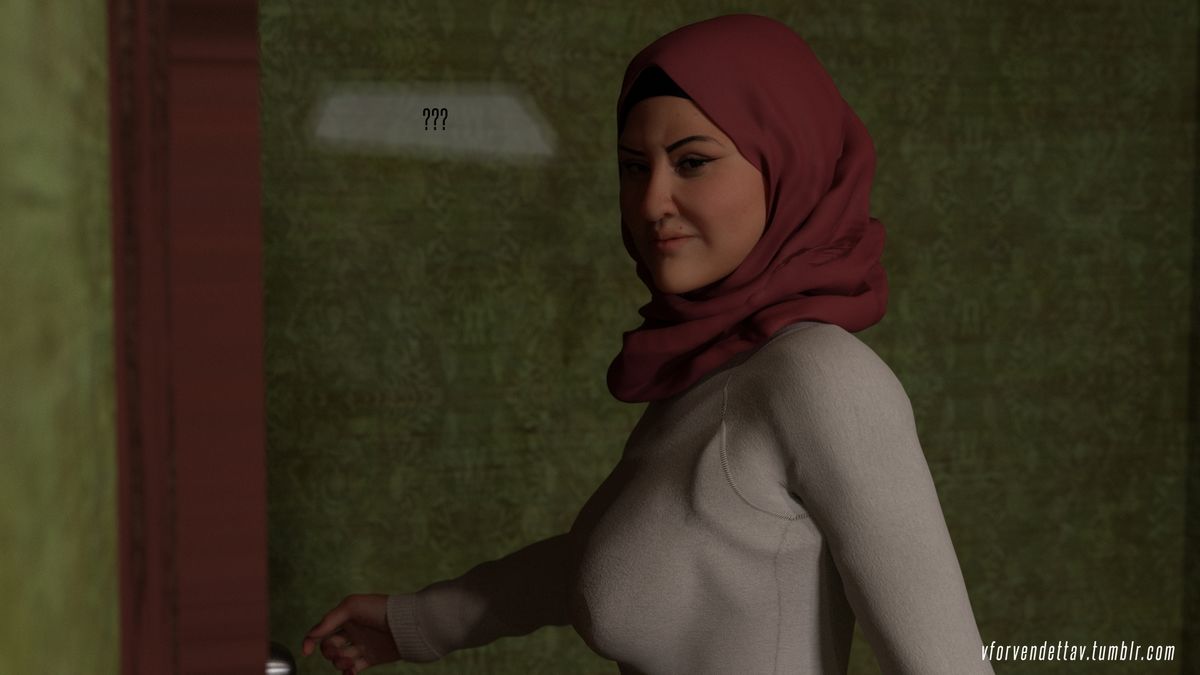 Good Wife - VforVendettaV Naughty Hijab 3DX page 7