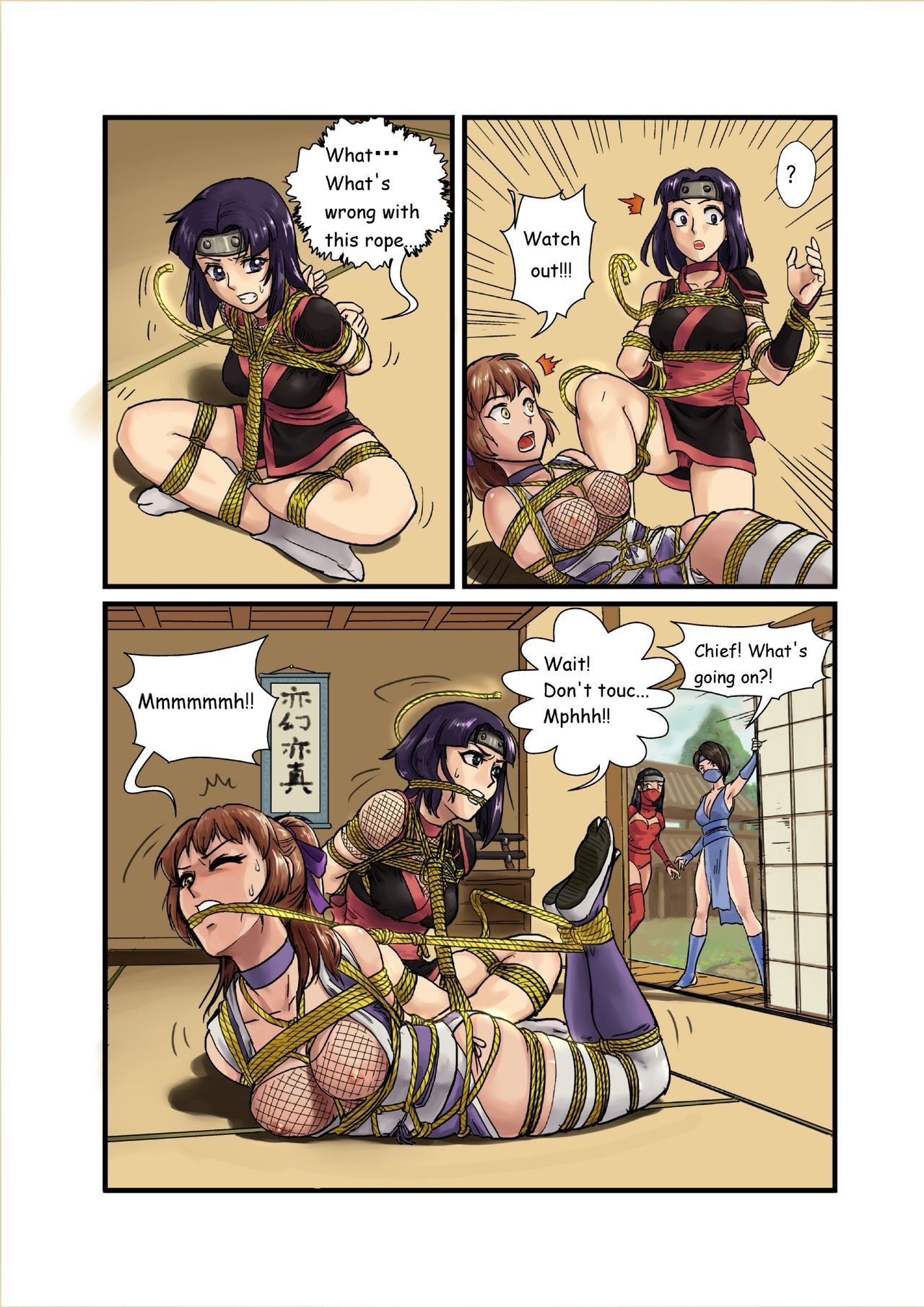 The Crisis of Genten Ninja Village - Banjouden page 13