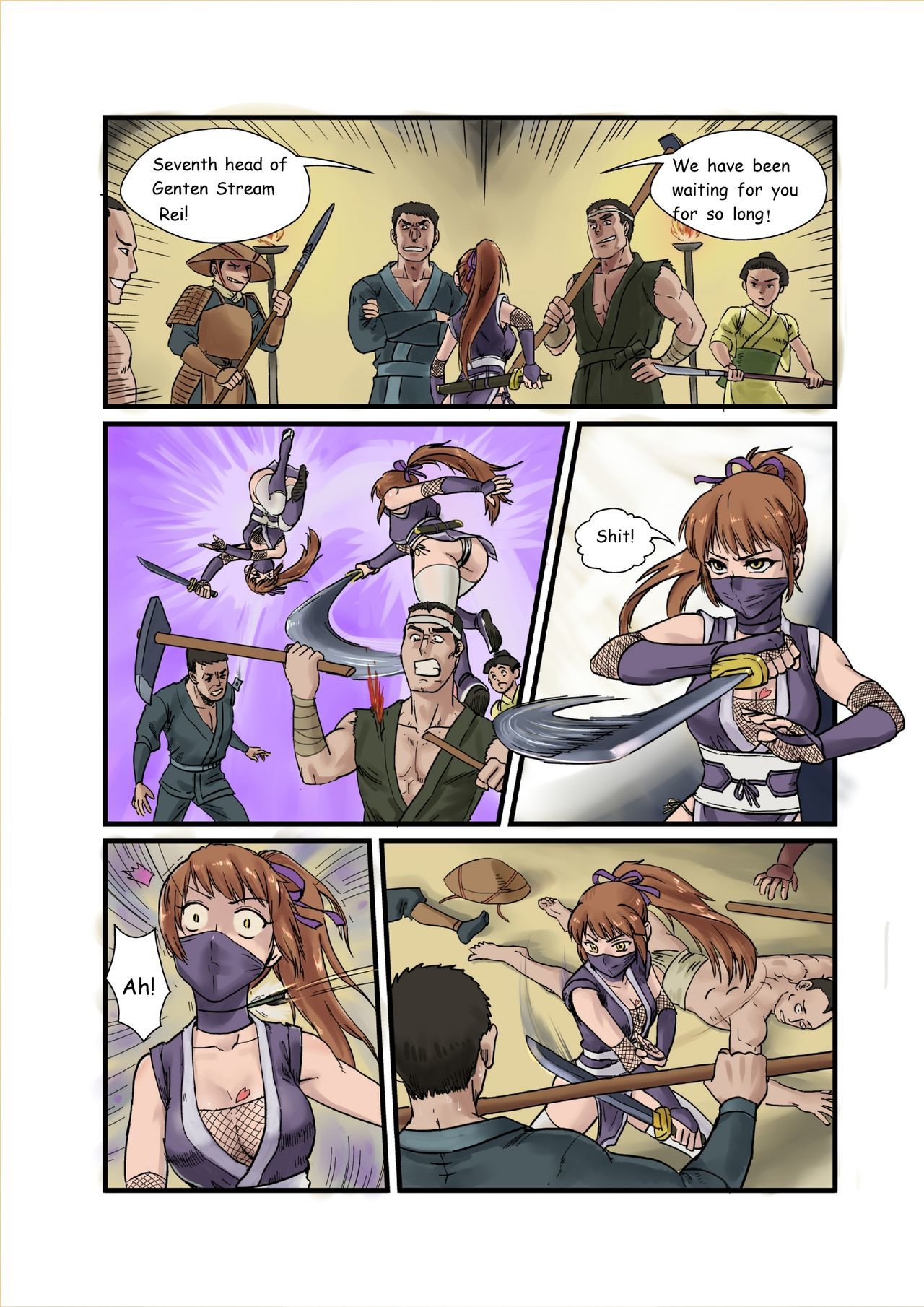 The Crisis of Genten Ninja Village - Banjouden page 3