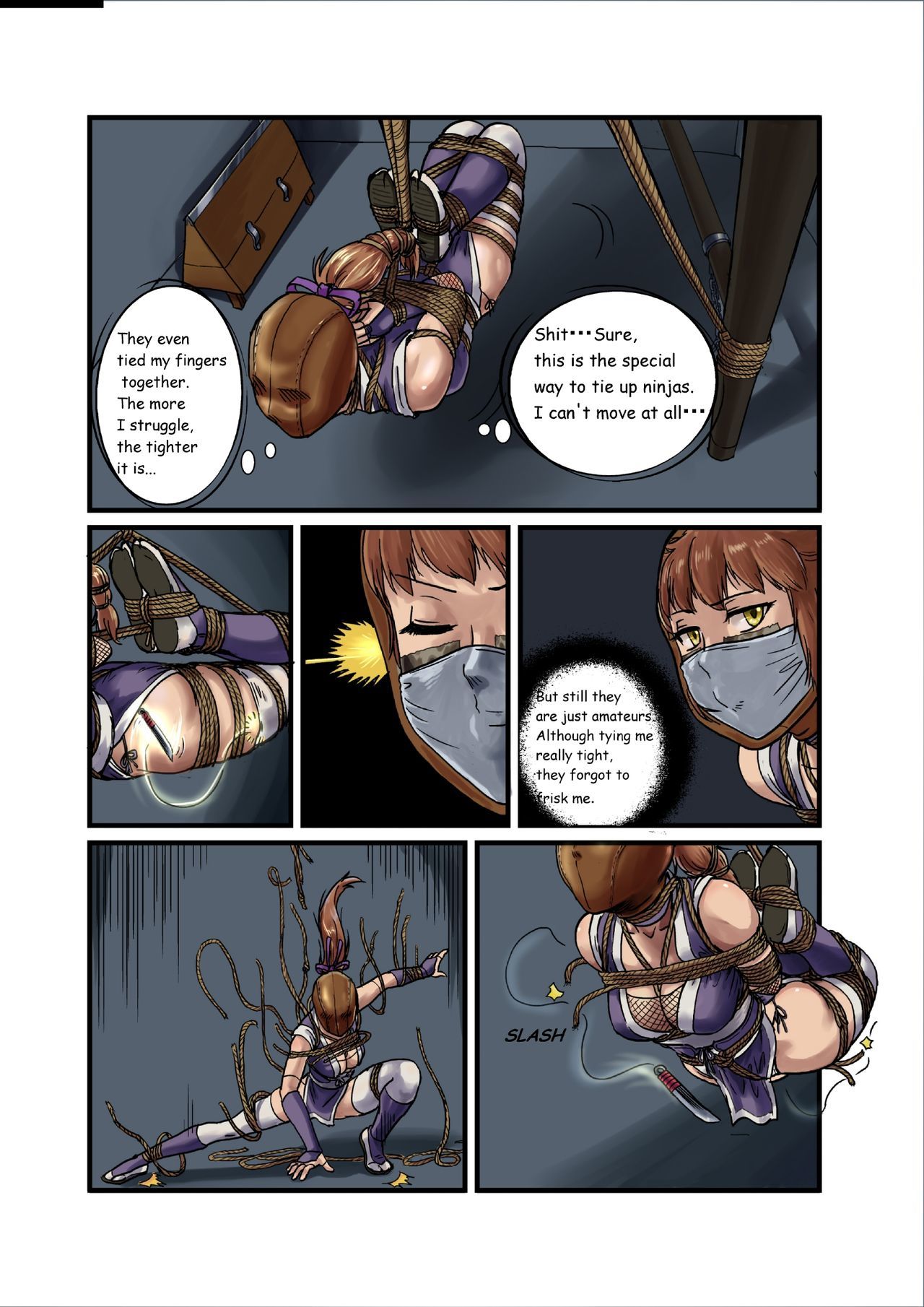 The Crisis of Genten Ninja Village - Banjouden page 8