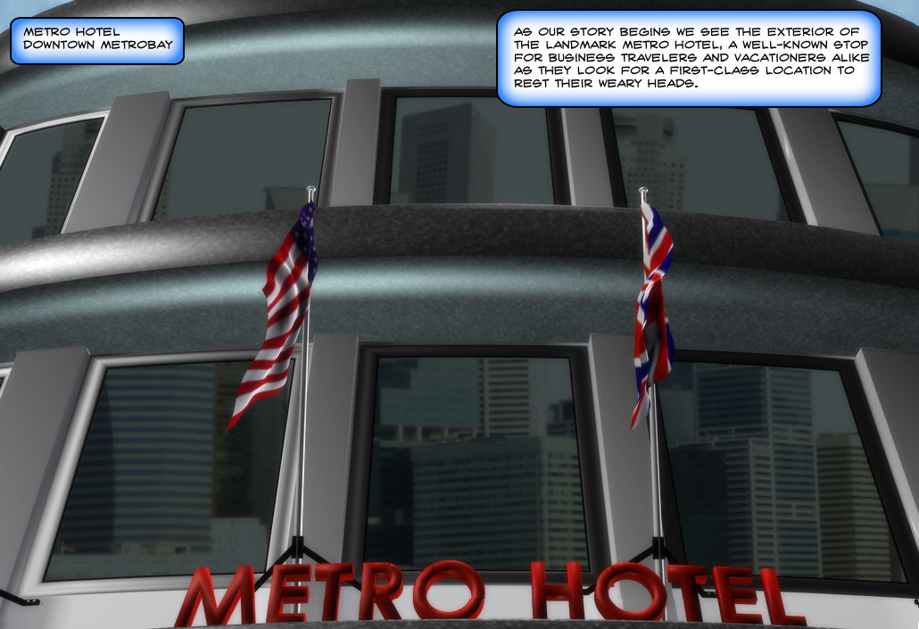 The Drone Agenda - Graybot Hotel Seg - Metrobay Comix page 2