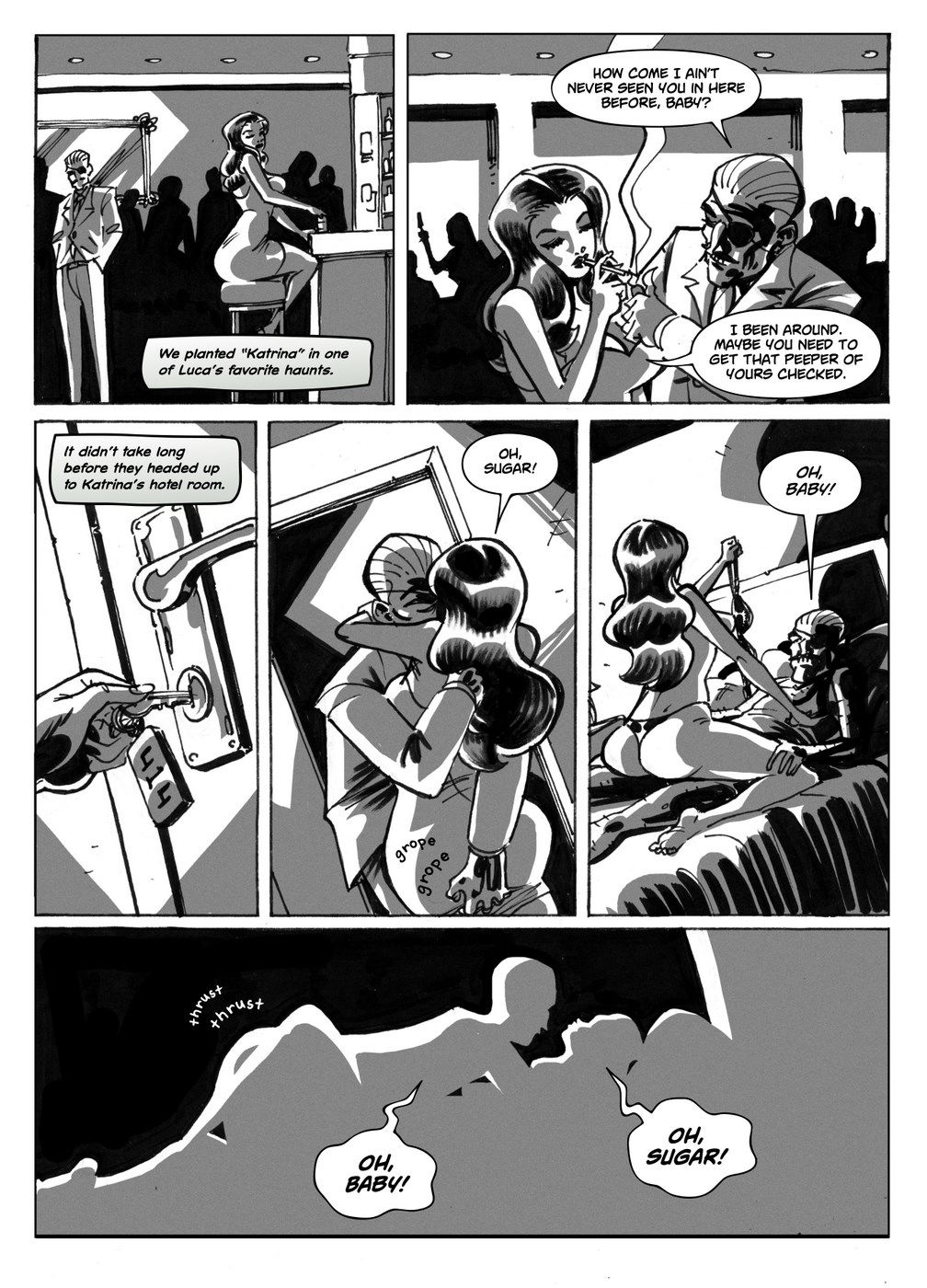 The Supermodel Transformation Kit - Busted TGComics page 23