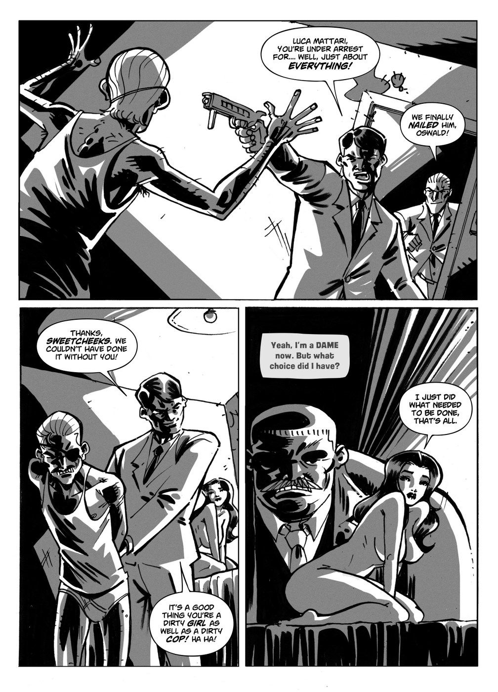 The Supermodel Transformation Kit - Busted TGComics page 25