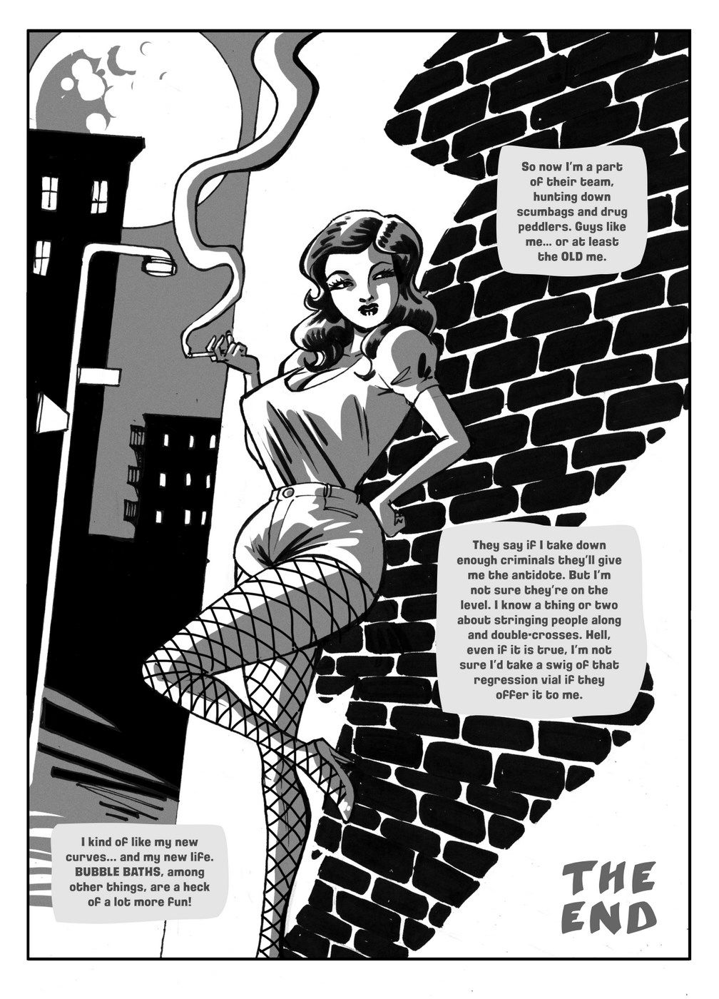The Supermodel Transformation Kit - Busted TGComics page 27