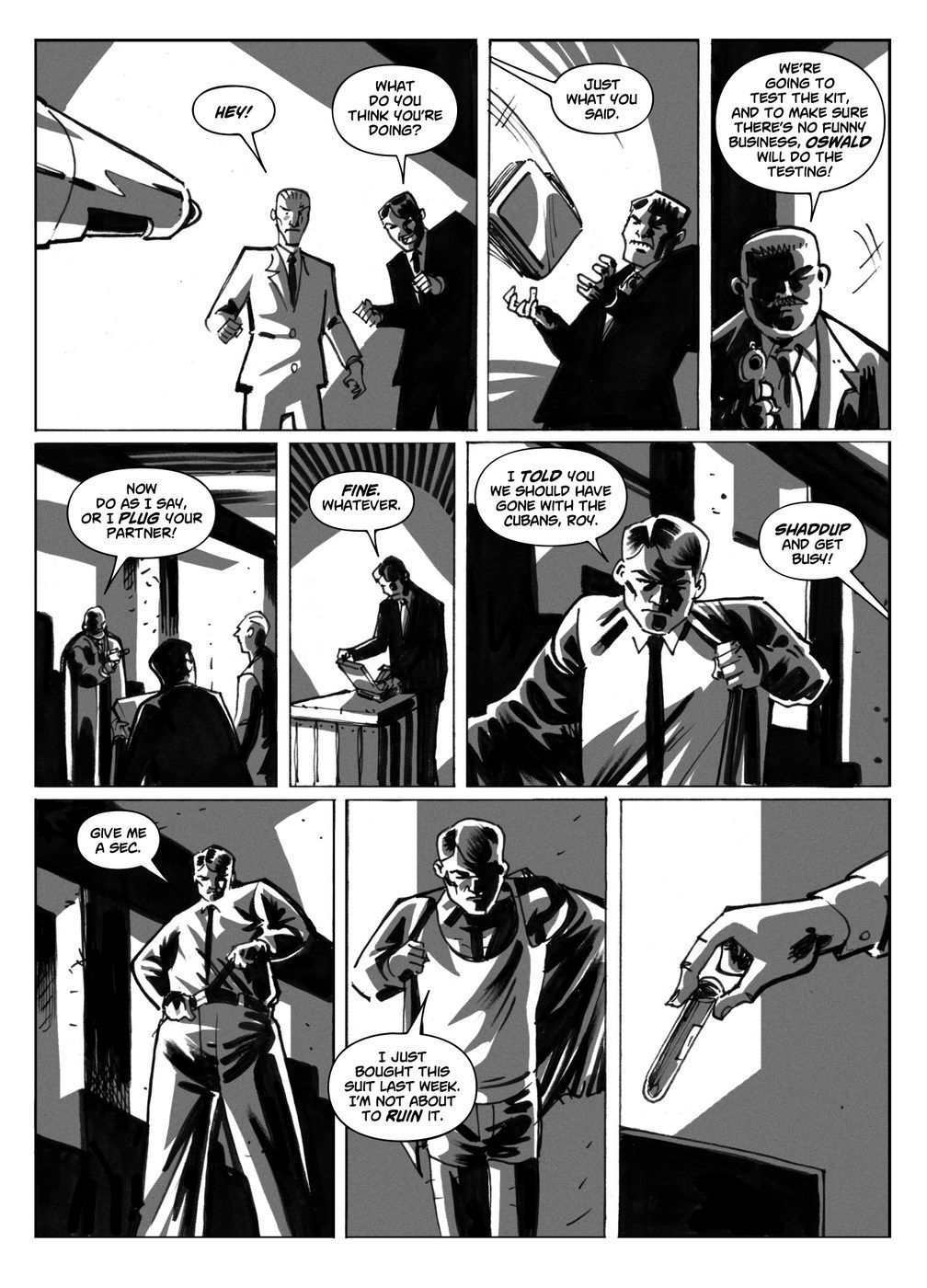 The Supermodel Transformation Kit - Busted TGComics page 4