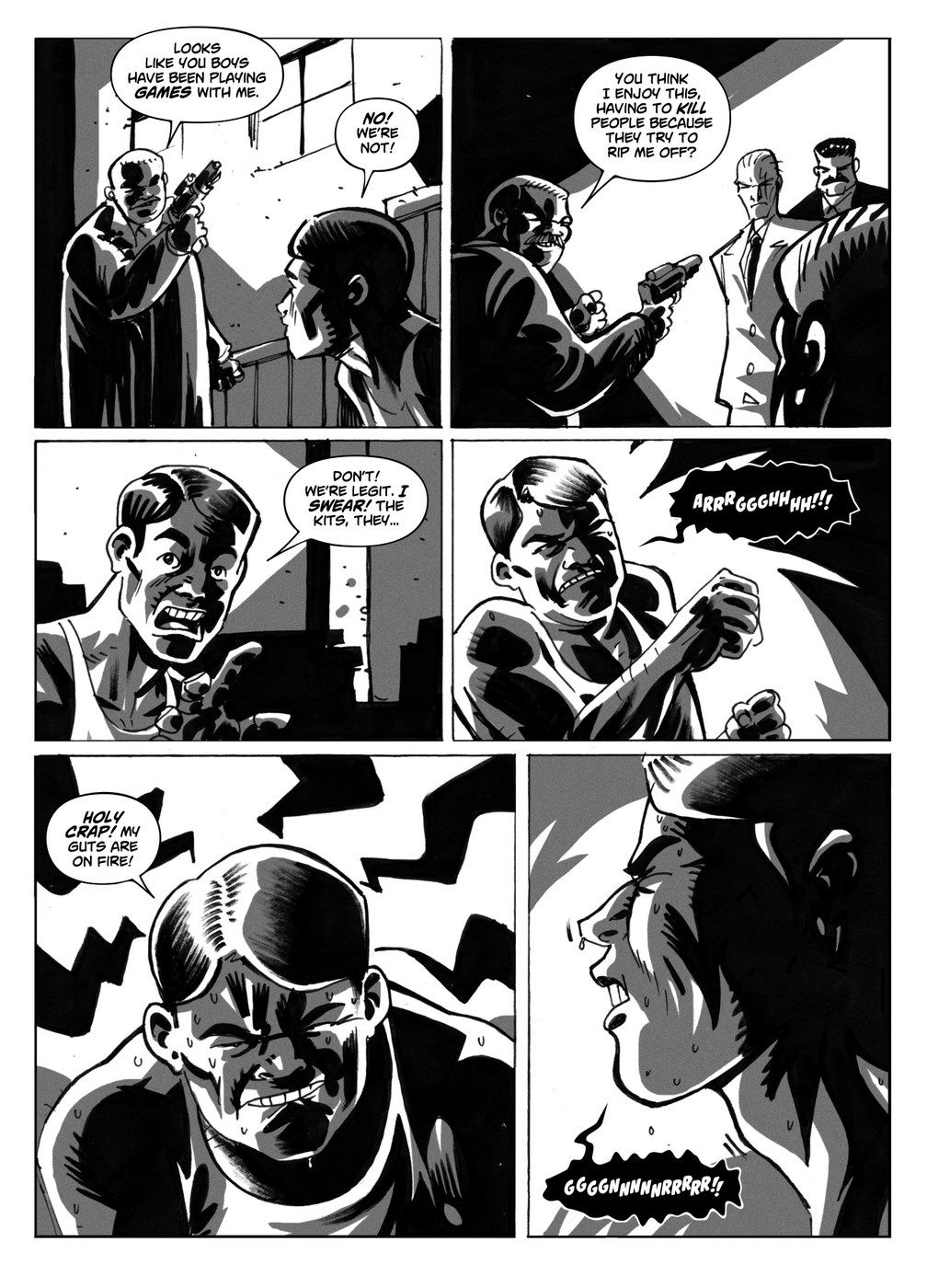 The Supermodel Transformation Kit - Busted TGComics page 6
