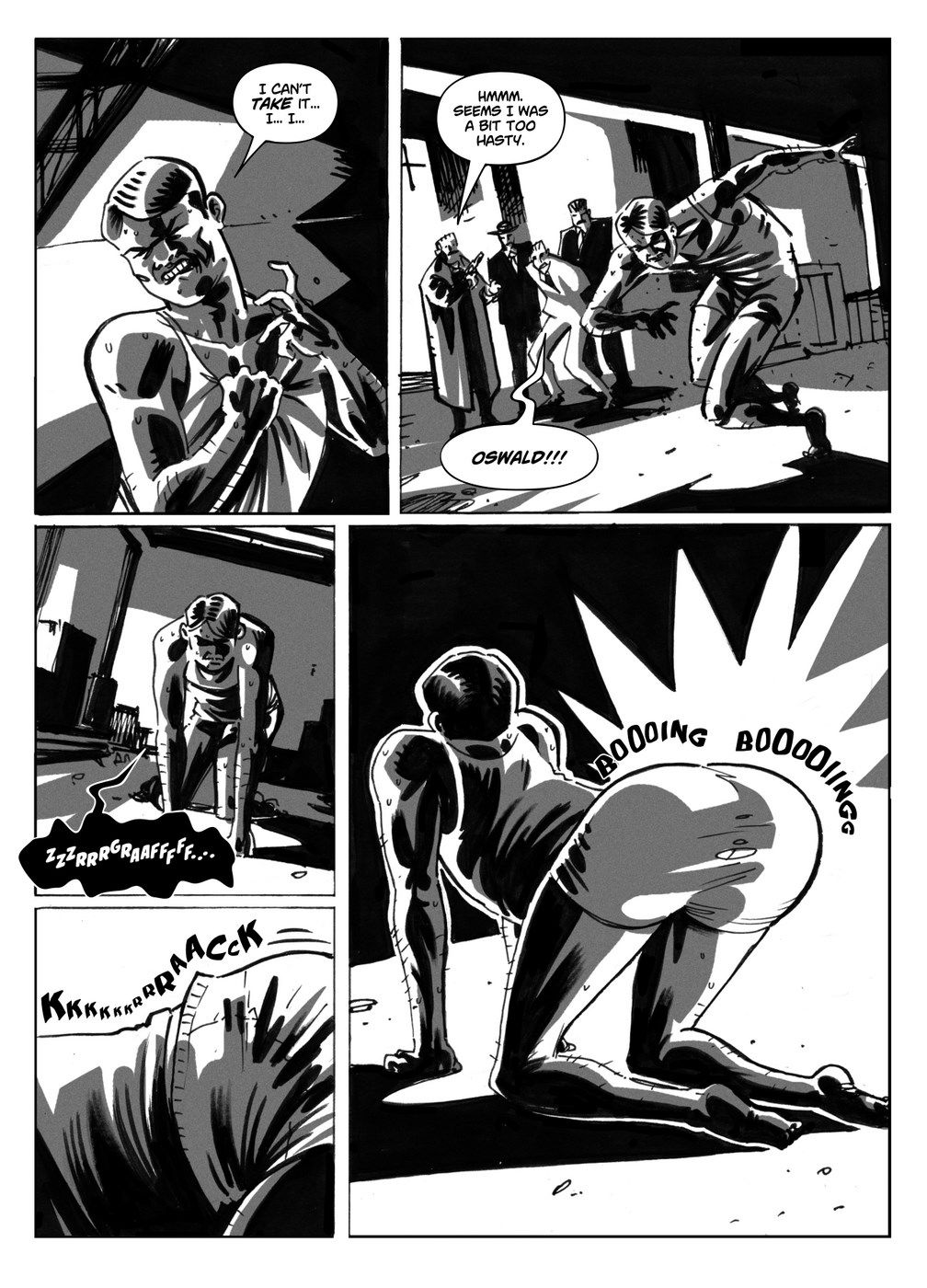 The Supermodel Transformation Kit - Busted TGComics page 7