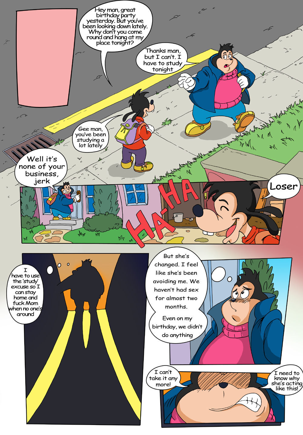 Mommas Boy - Gundam888 [Goof Troop] page 14