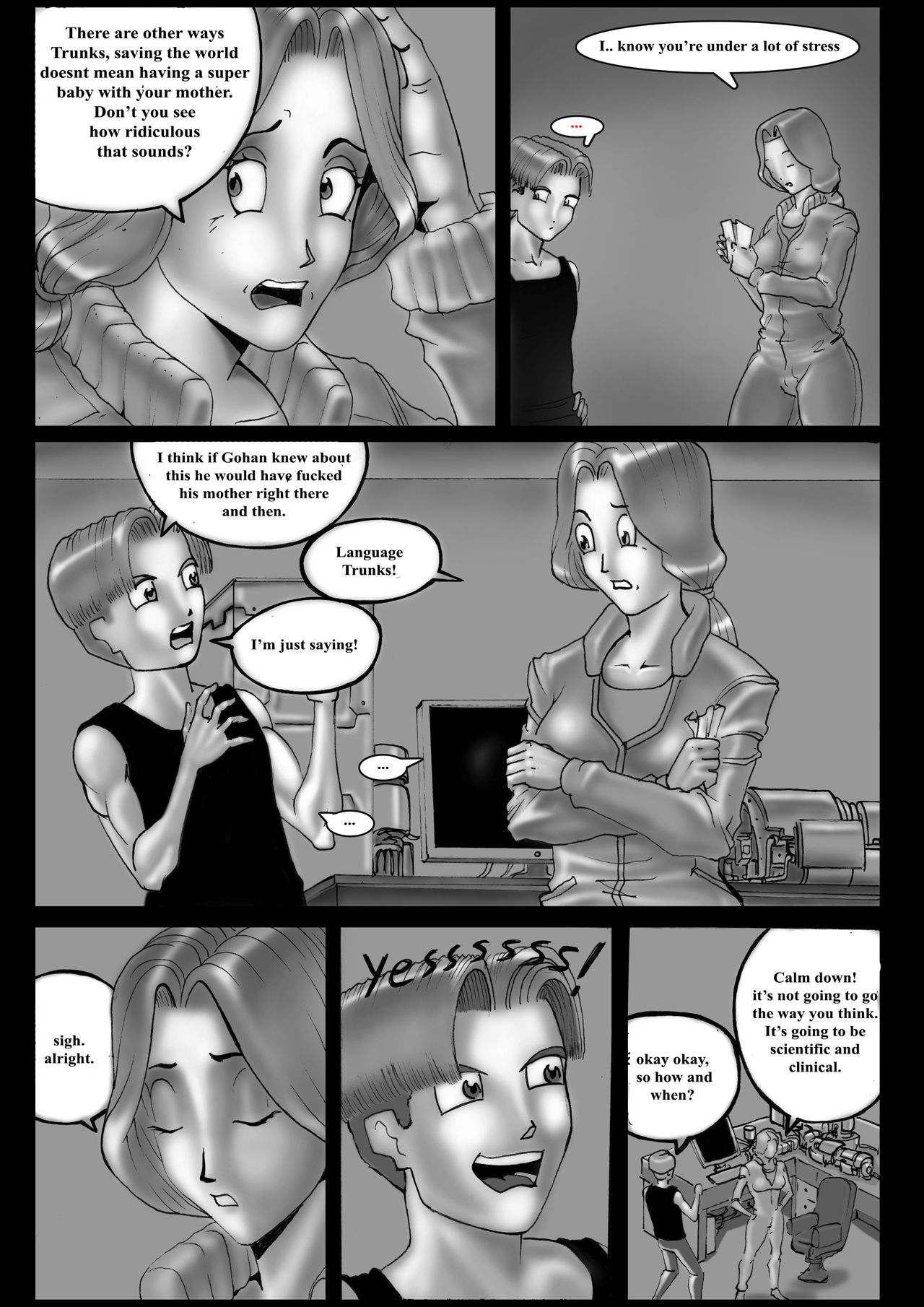 Dragon Moms 2 Ch 1 - Bulmas Legcy - OldFlameShotgun [Dragon Ball Z] page 11