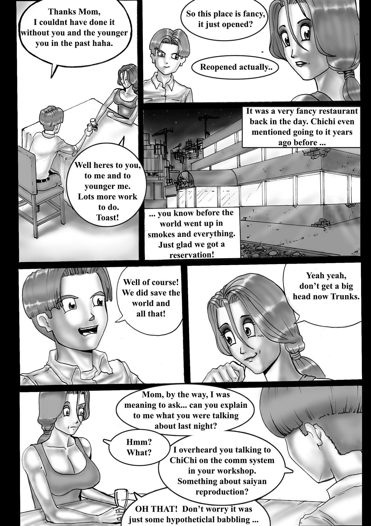 Dragon Moms 2 Ch 1 - Bulmas Legcy - OldFlameShotgun [Dragon Ball Z] page 3