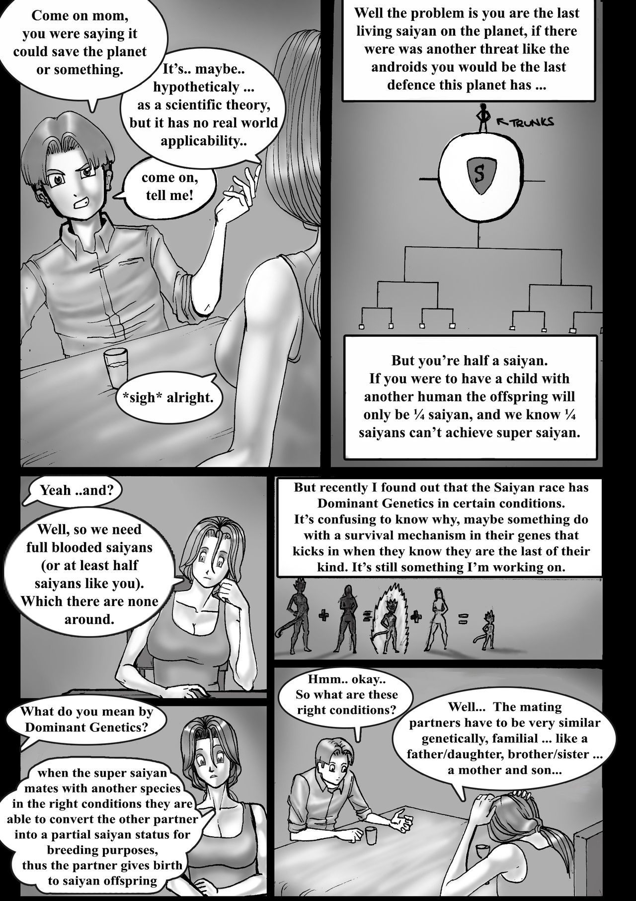 Dragon Moms 2 Ch 1 - Bulmas Legcy - OldFlameShotgun [Dragon Ball Z] page 4