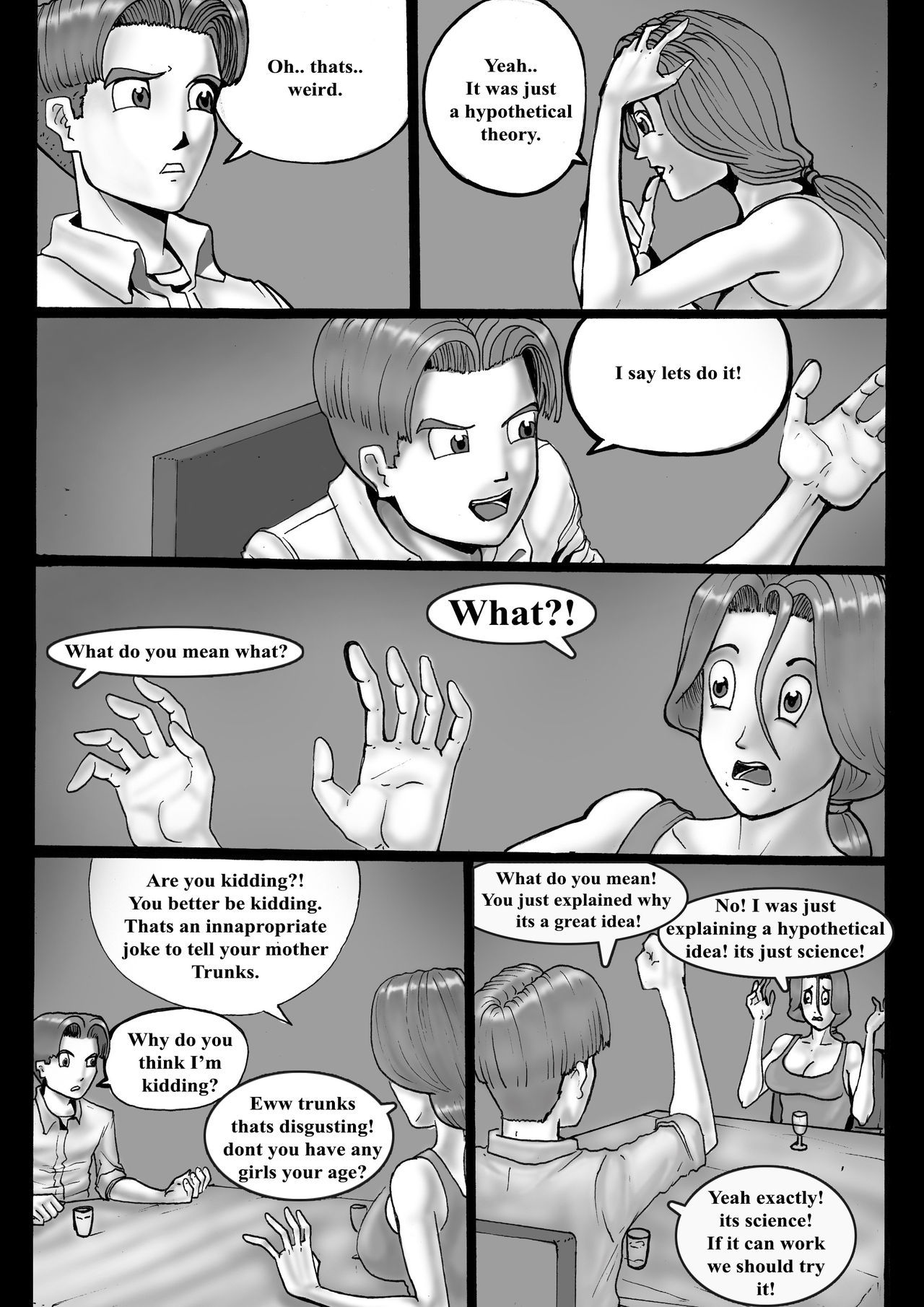 Dragon Moms 2 Ch 1 - Bulmas Legcy - OldFlameShotgun [Dragon Ball Z] page 5