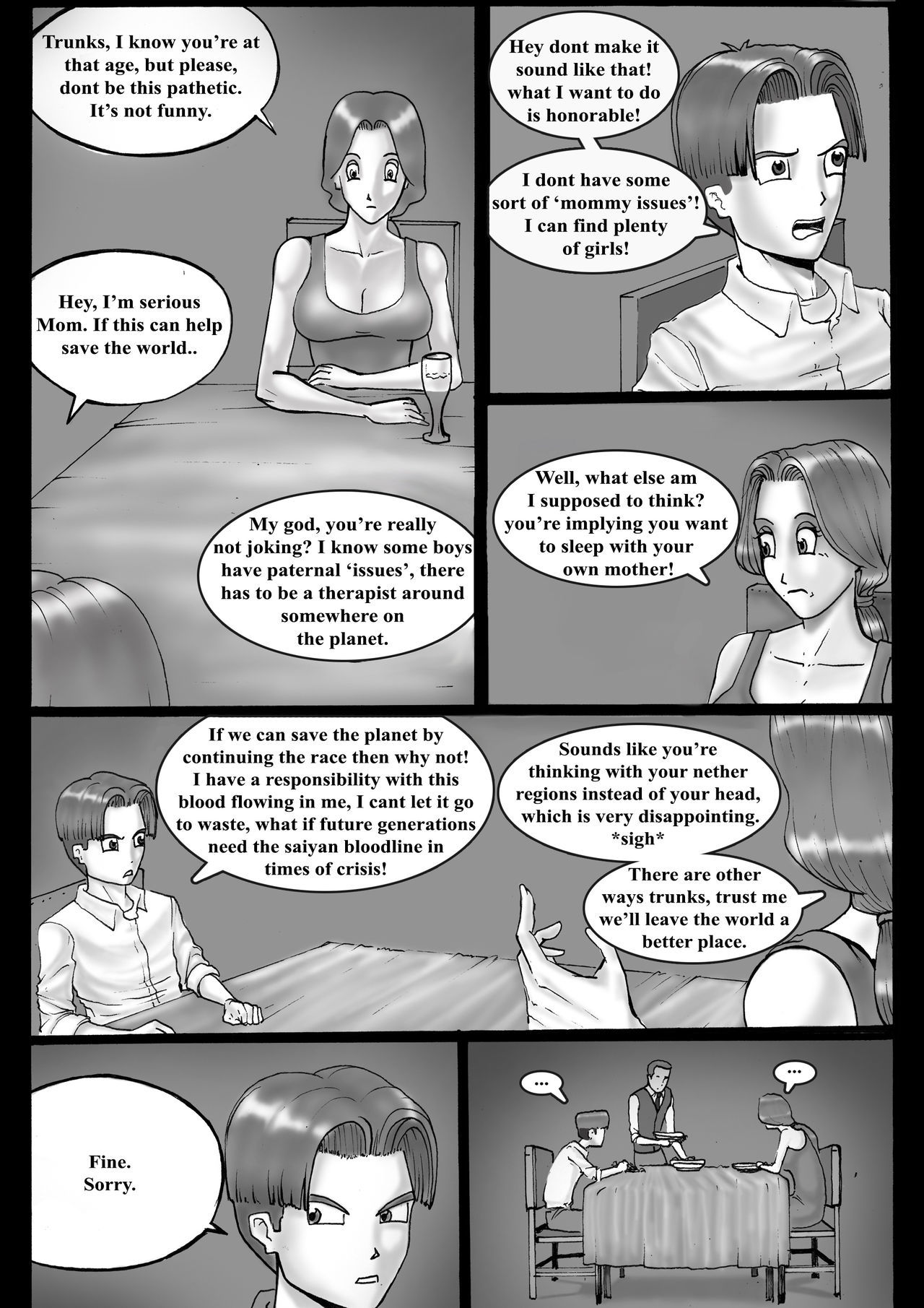 Dragon Moms 2 Ch 1 - Bulmas Legcy - OldFlameShotgun [Dragon Ball Z] page 6