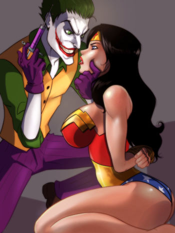 Wonder Woman x Joker - Justice League cover