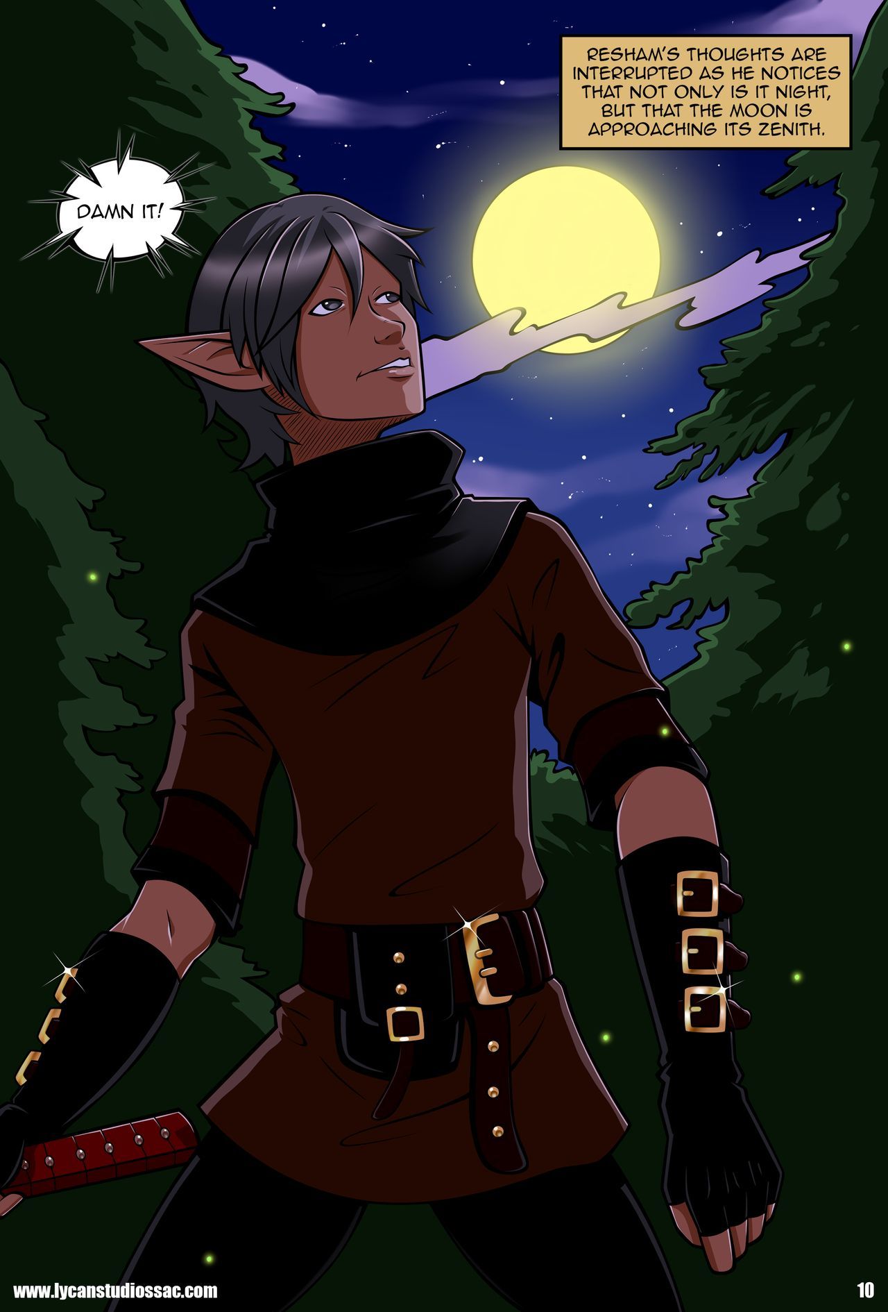 Upon a Star Hunters Curse - Locofuria page 12