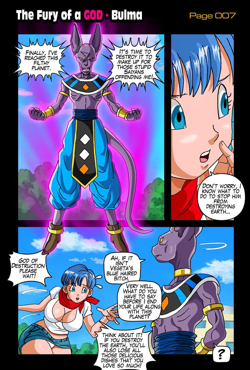 The Fury of a God - Super Melons [Dragon Ball Super] page 11