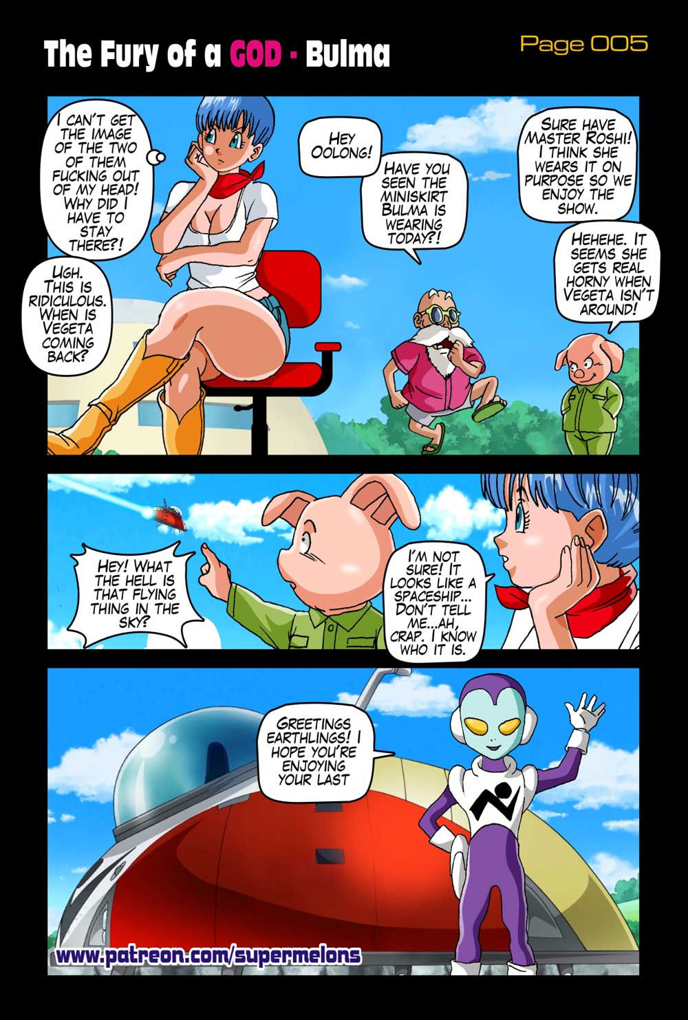 The Fury of a God - Super Melons [Dragon Ball Super] page 9