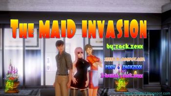 The Maid Invasion - zack.zexx cover