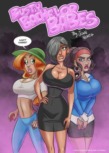 Busty Bachelor Babes - John North cover