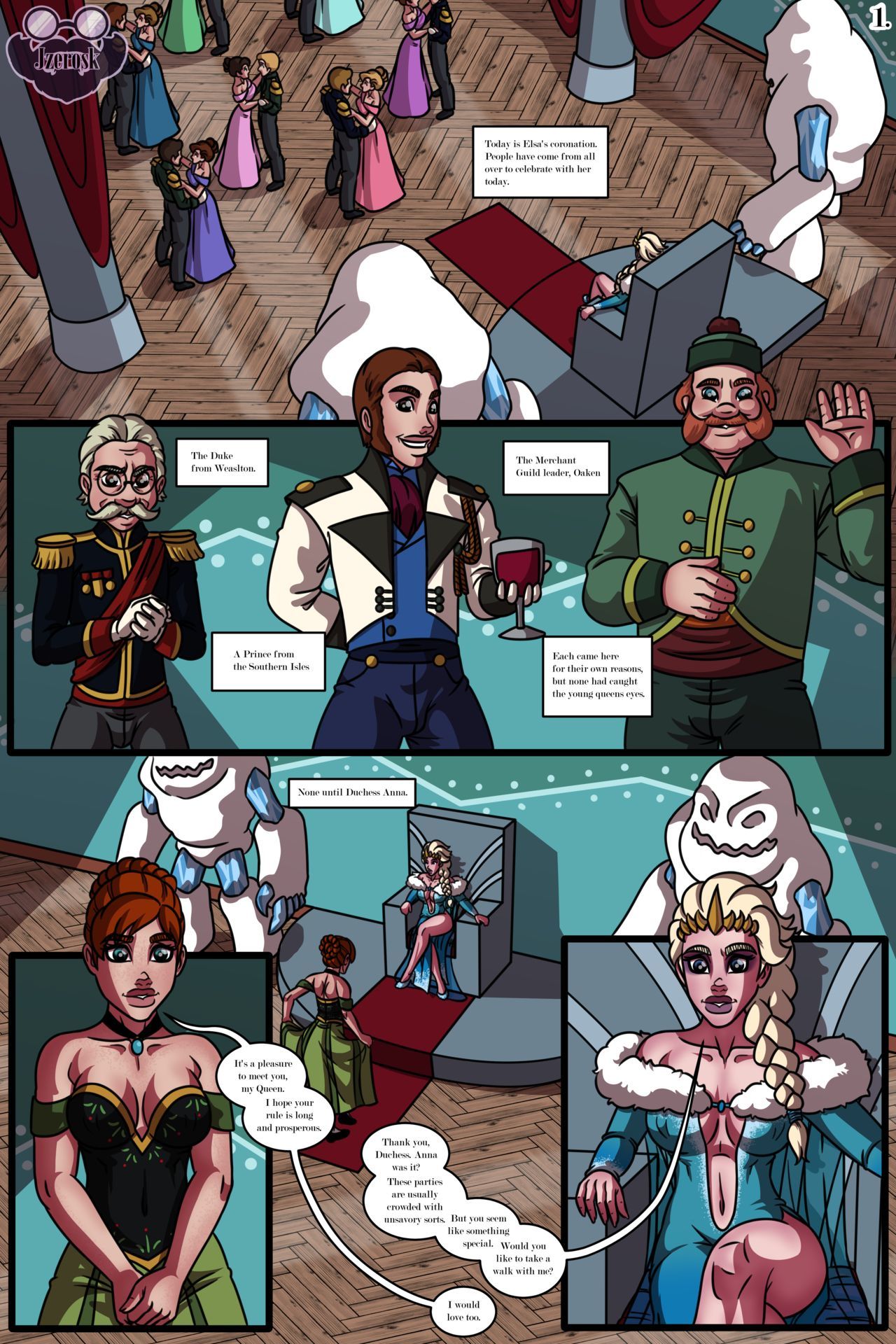 The Queens Affair - JZerosk [Frozen] page 4