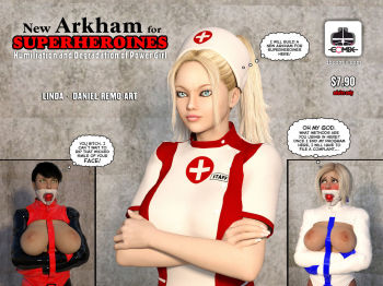 New Arkham For Superheroines - Linda cover