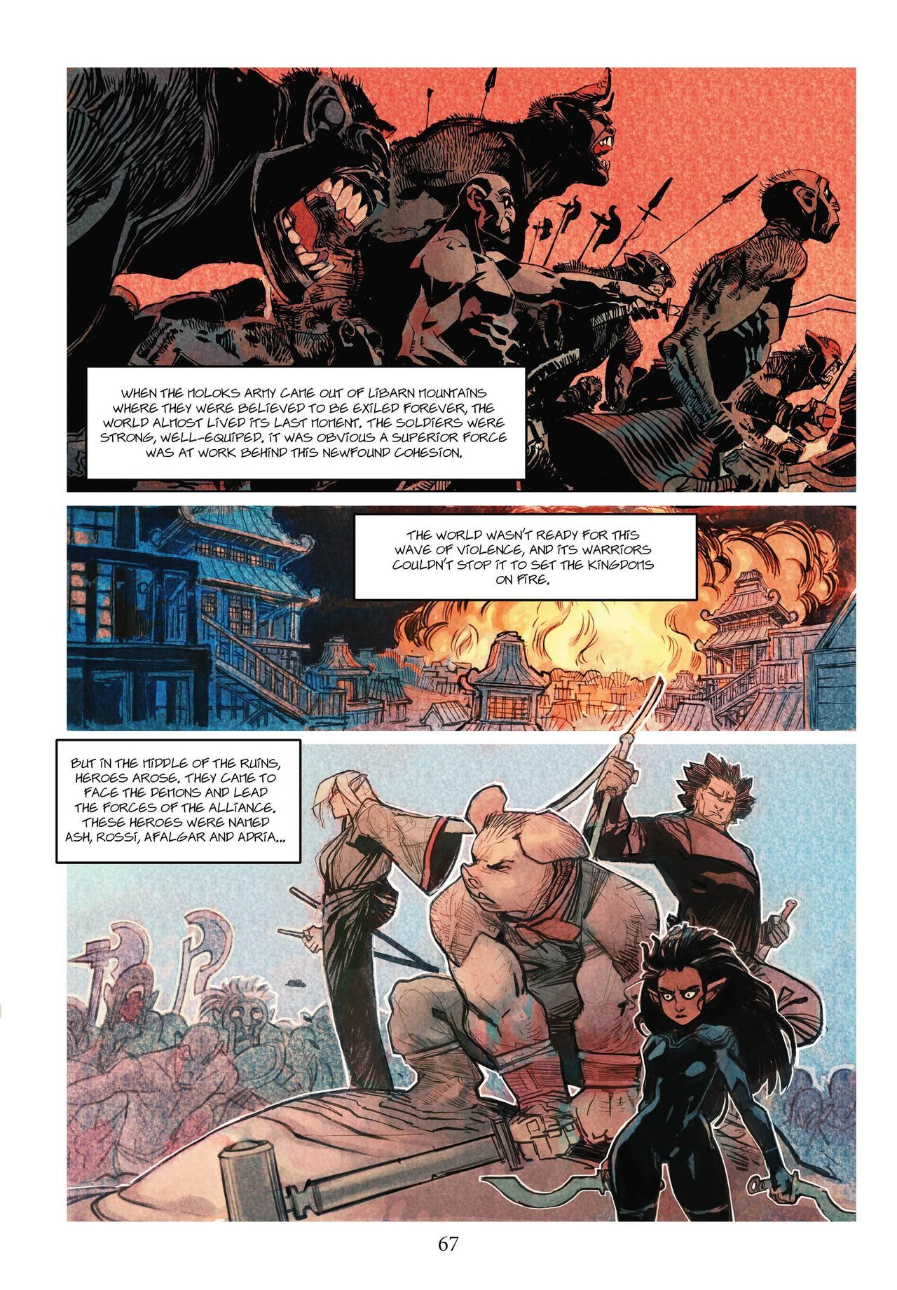 The Battle For Crimsonfall page 1