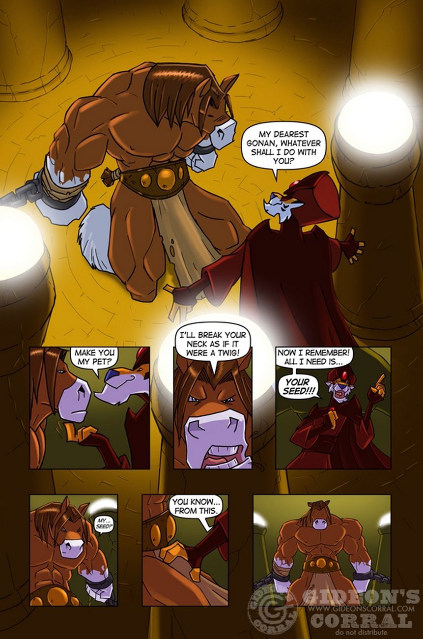 Gonan And The Goblet Of Spooge page 3