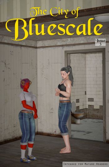City of Bluescale Issue 3 - shane ivins cover