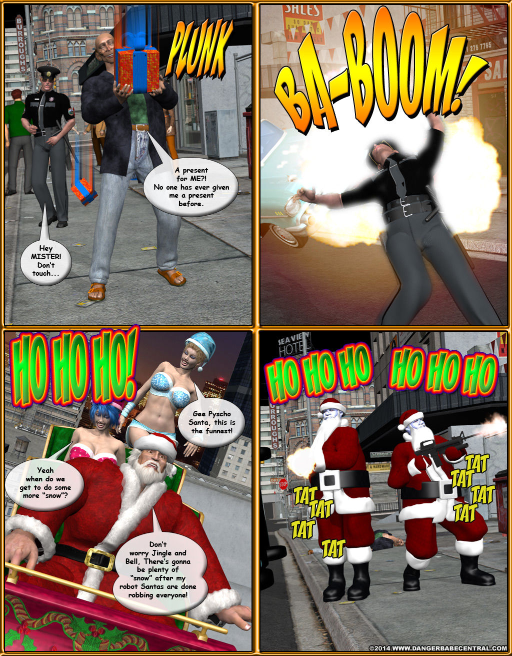 Teen Squad Vs Psycho Santa page 3