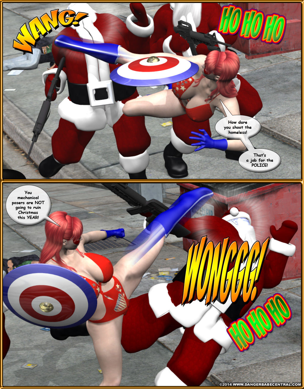 Teen Squad Vs Psycho Santa page 6