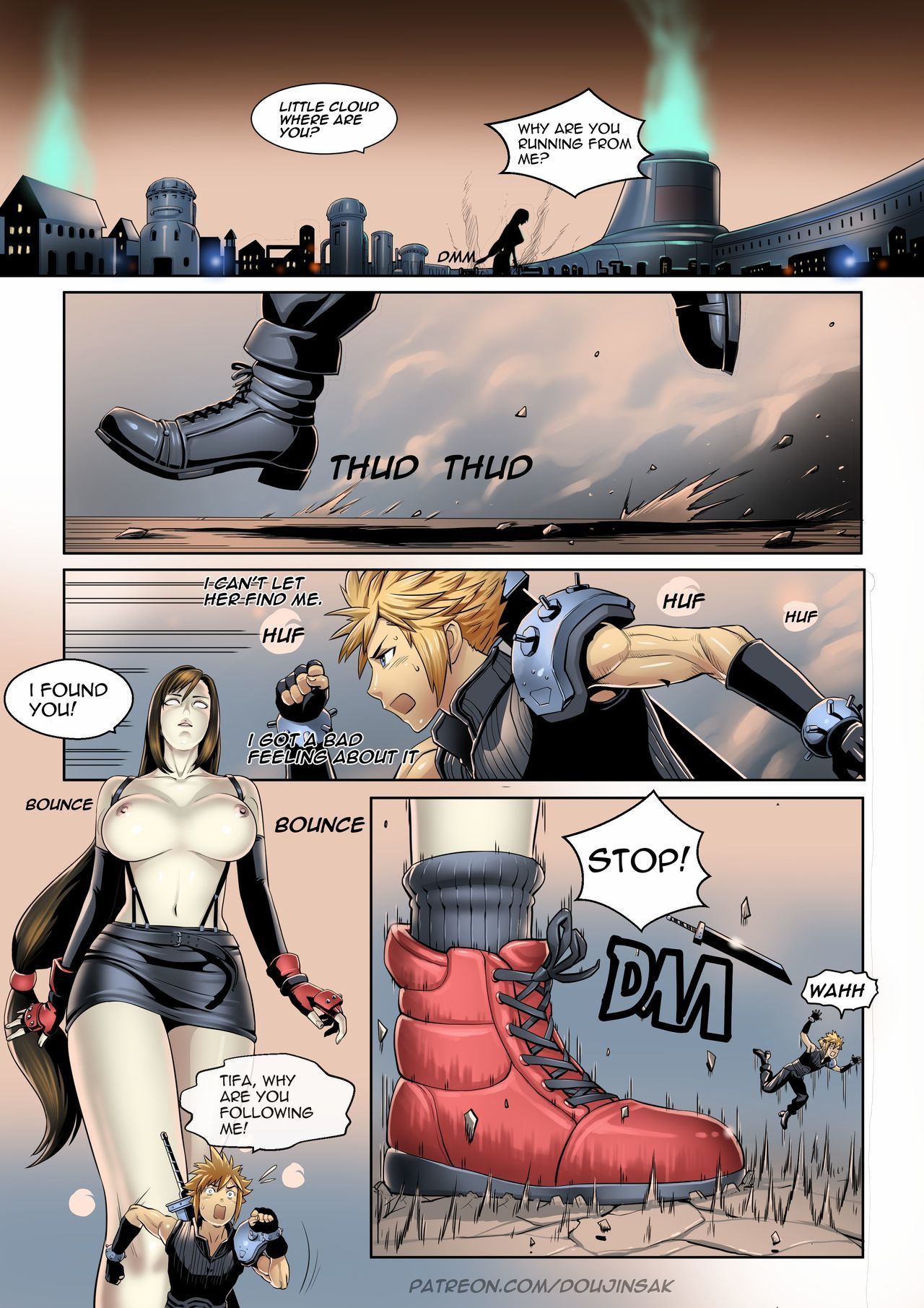 Giantess Fantasia Issue 2 by Doujinsak page 6