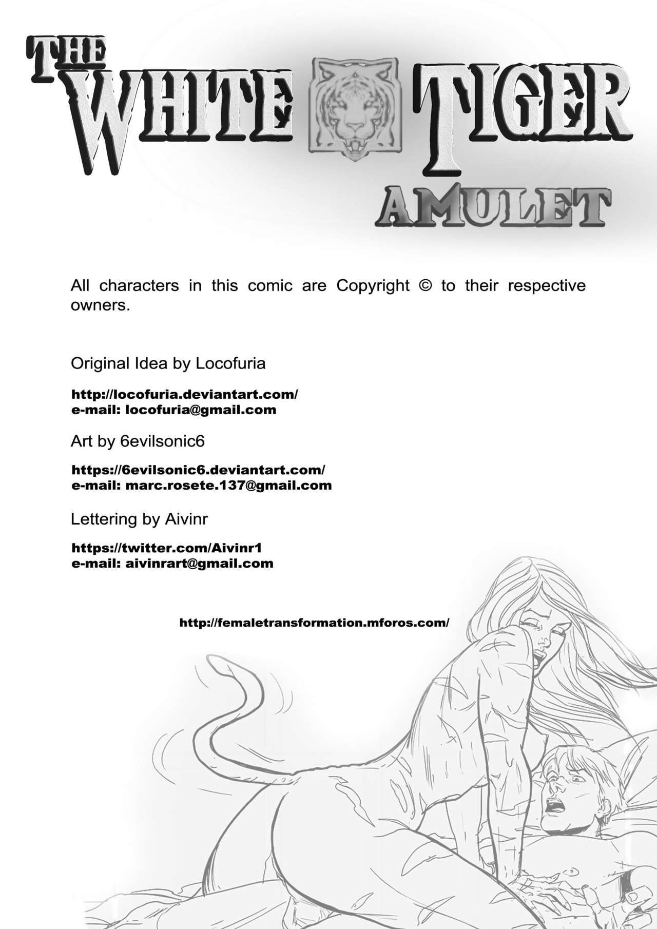 The White Tiger Amulet by Locofuria page 3
