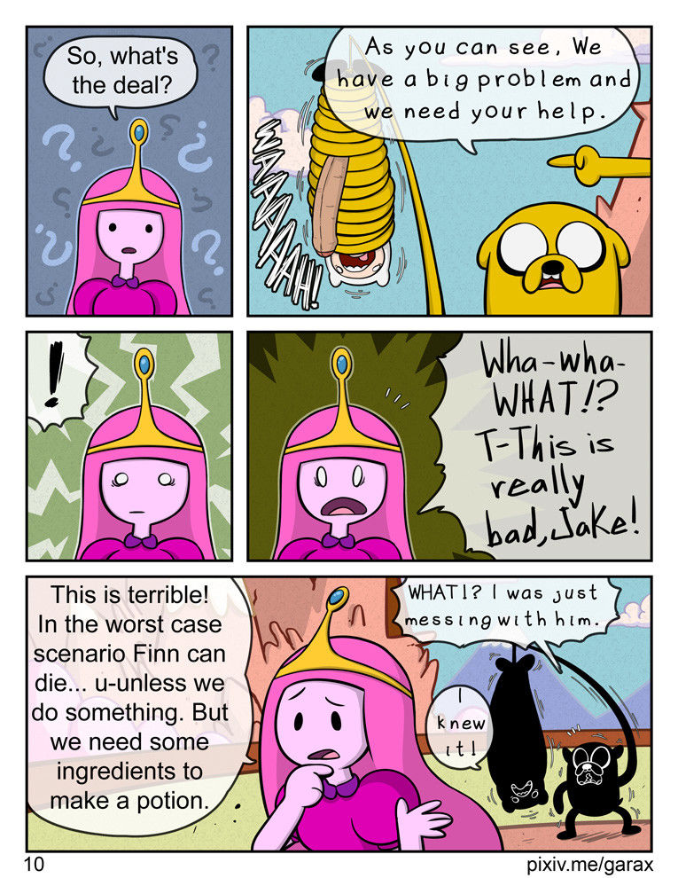 Adventure Time El Finn by Garabatoz Following page 11