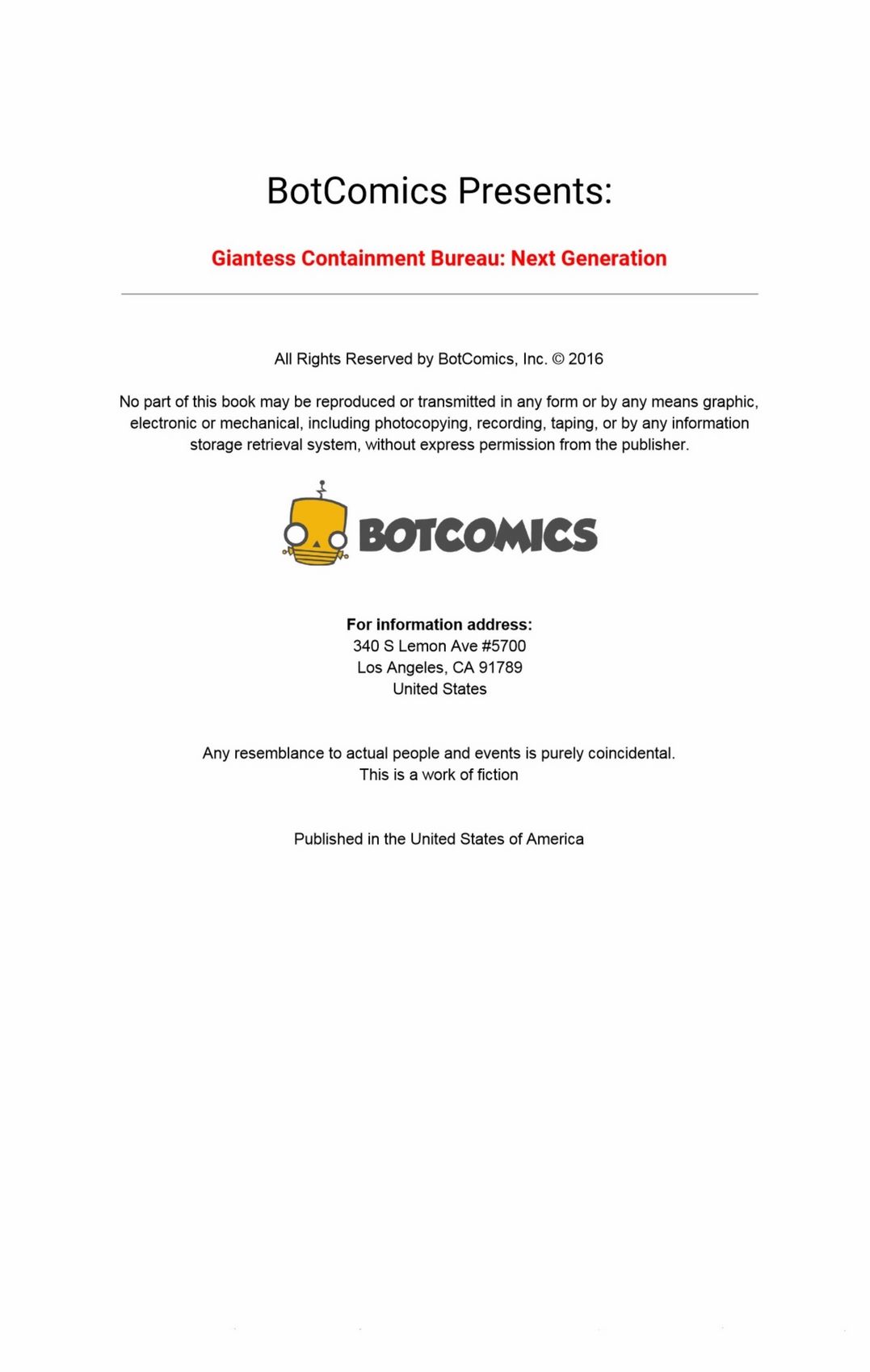 Giantess Containment Bureau Next Generation (BotComics) page 2
