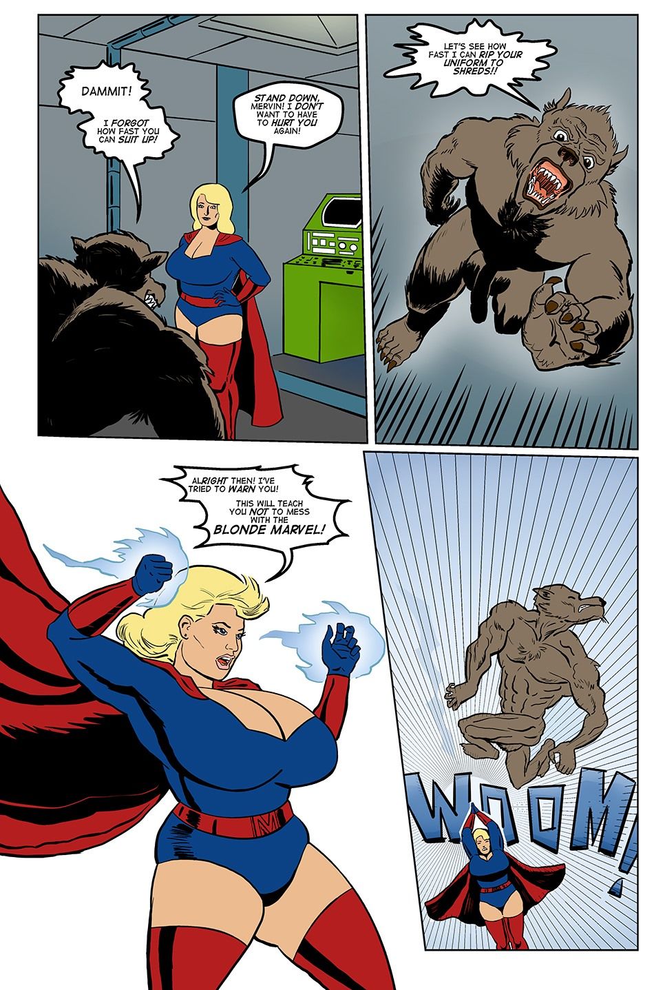 Blonde Marvel Mervin The Monster (Darrell San) page 14