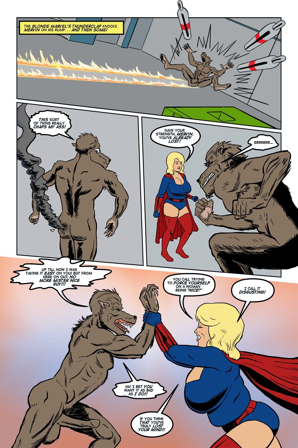 Blonde Marvel Mervin The Monster (Darrell San) page 15