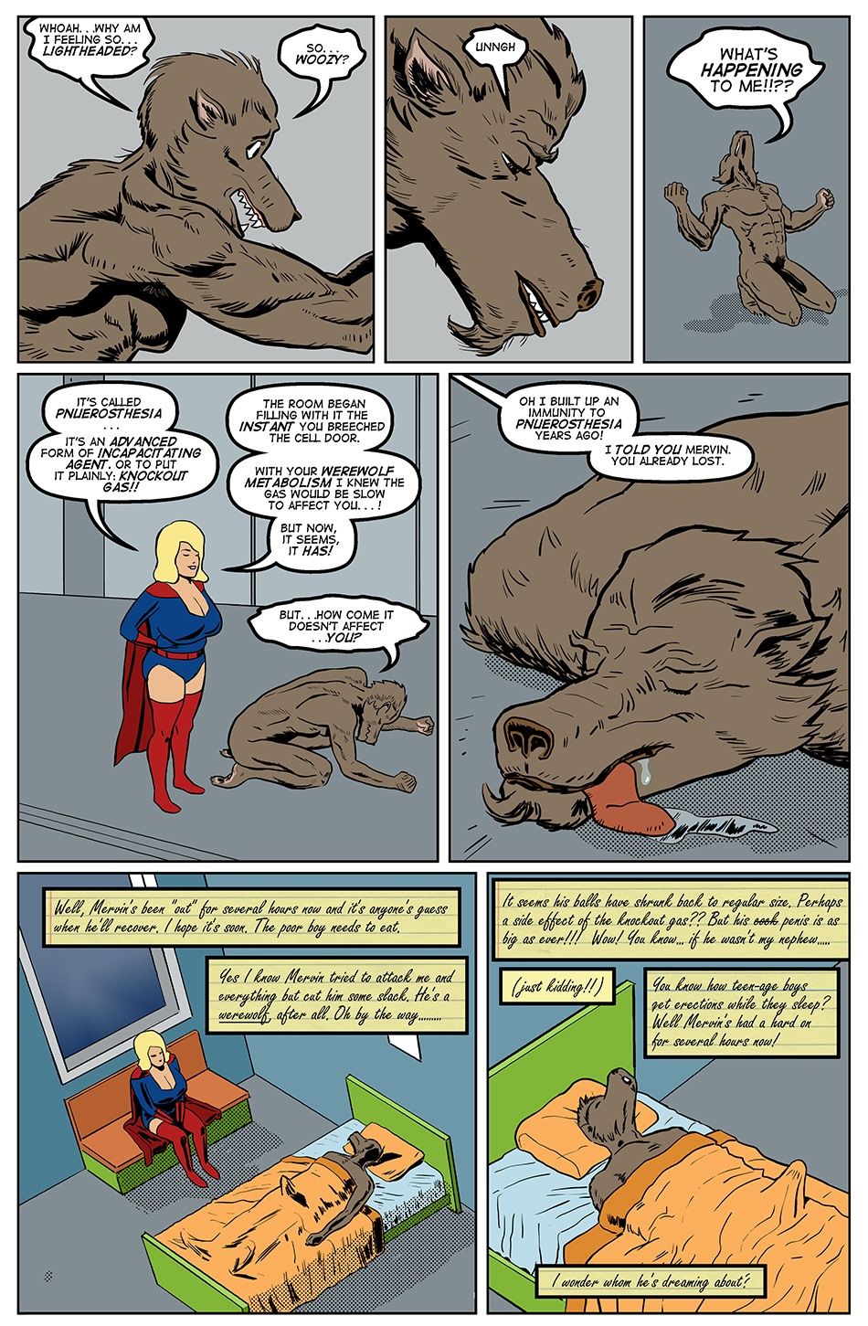 Blonde Marvel Mervin The Monster (Darrell San) page 16