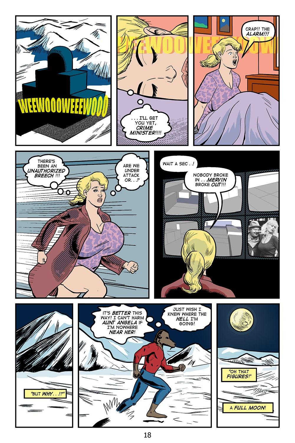 Blonde Marvel Mervin The Monster (Darrell San) page 19
