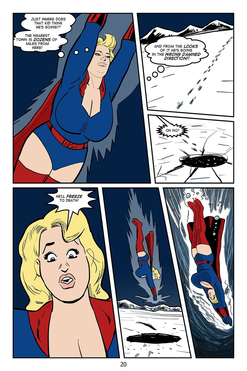 Blonde Marvel Mervin The Monster (Darrell San) page 21