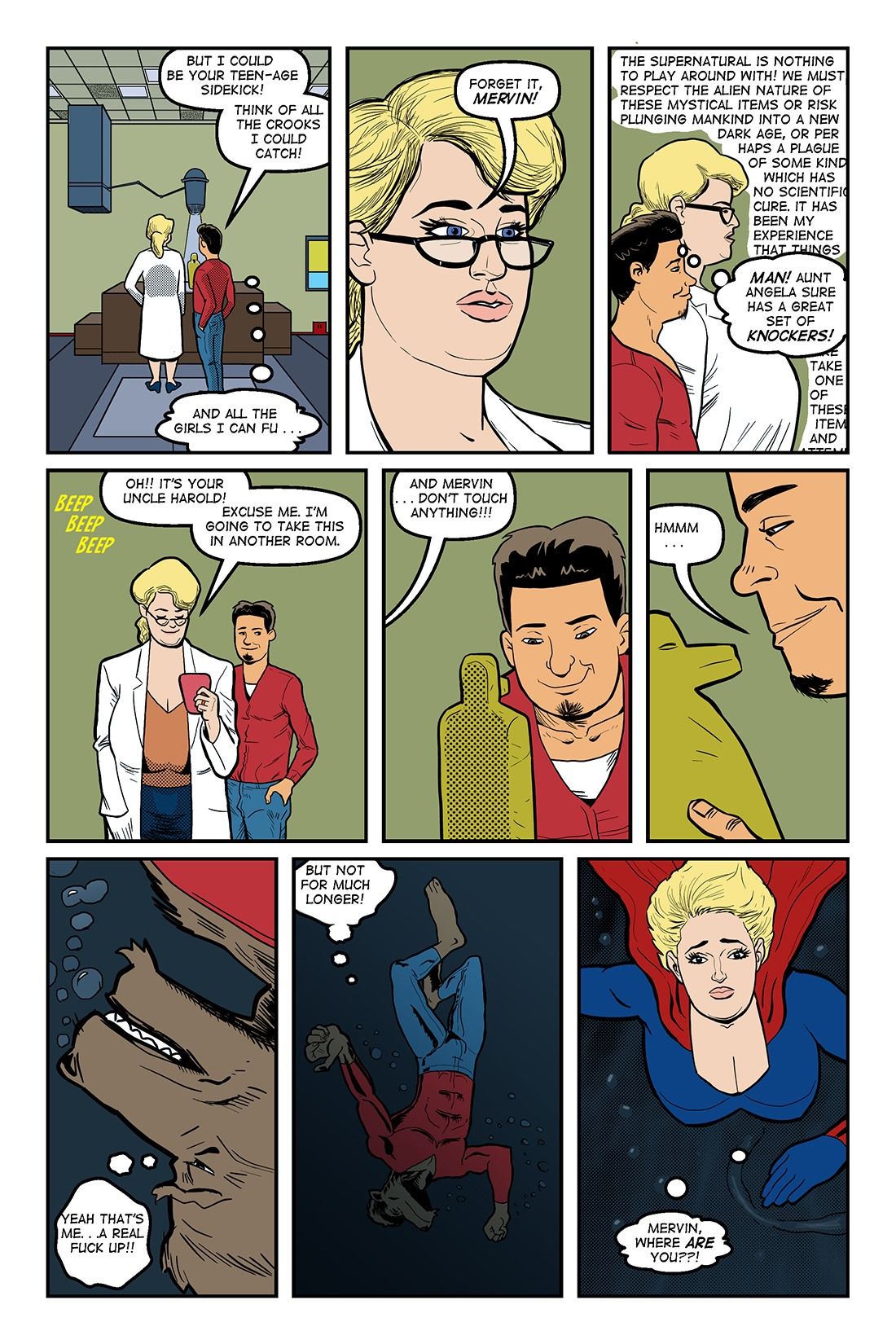 Blonde Marvel Mervin The Monster (Darrell San) page 23