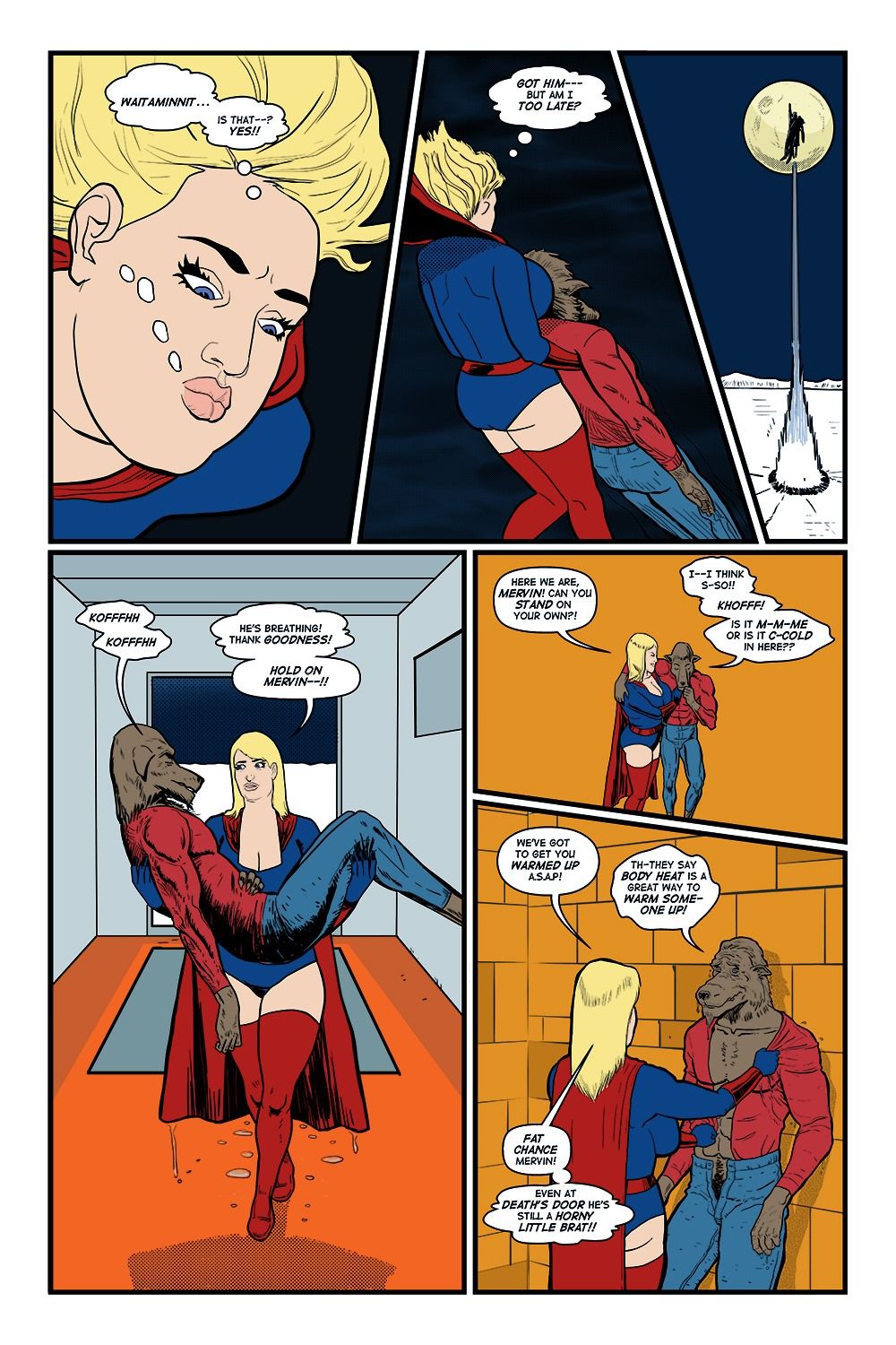 Blonde Marvel Mervin The Monster (Darrell San) page 24