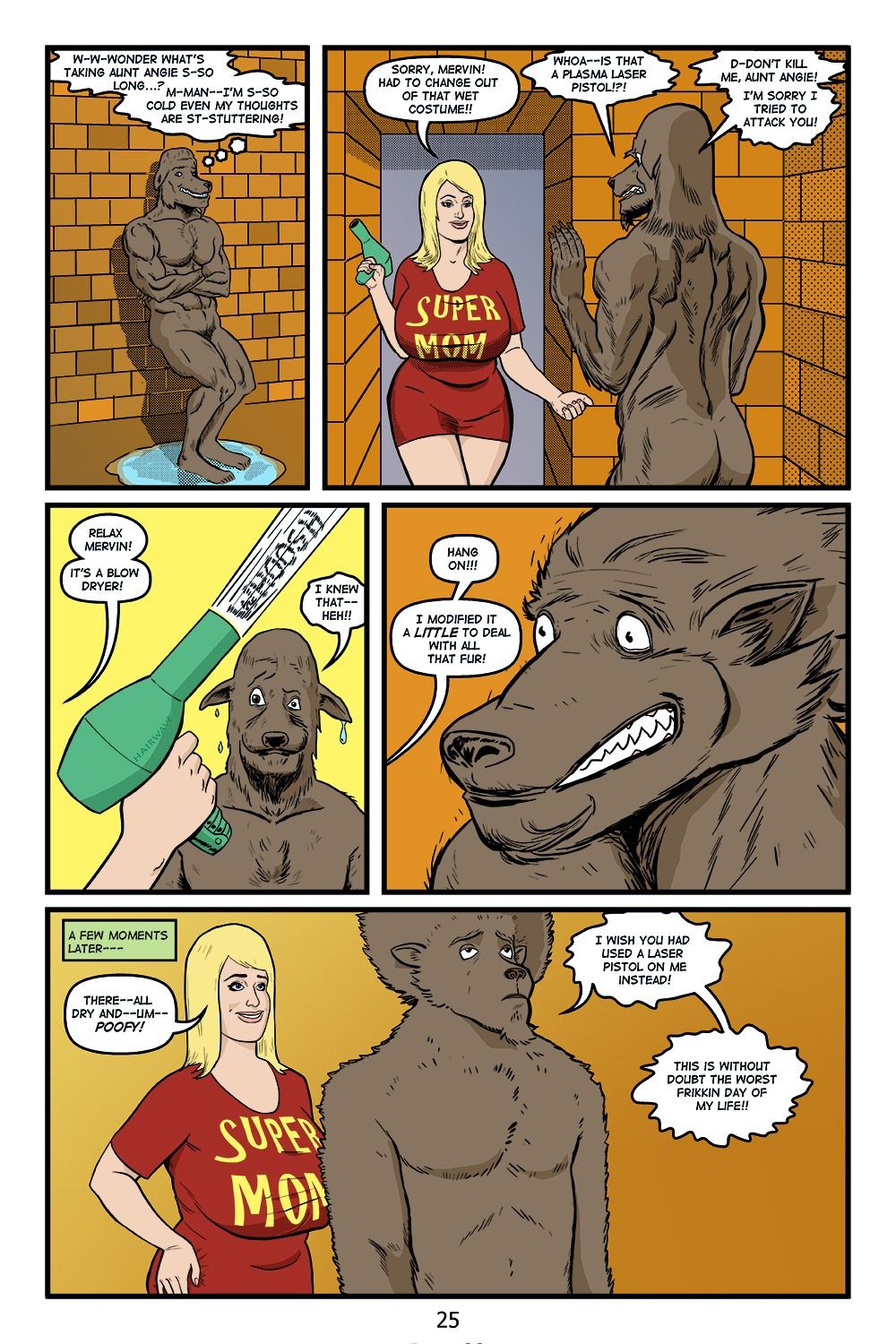 Blonde Marvel Mervin The Monster (Darrell San) page 26