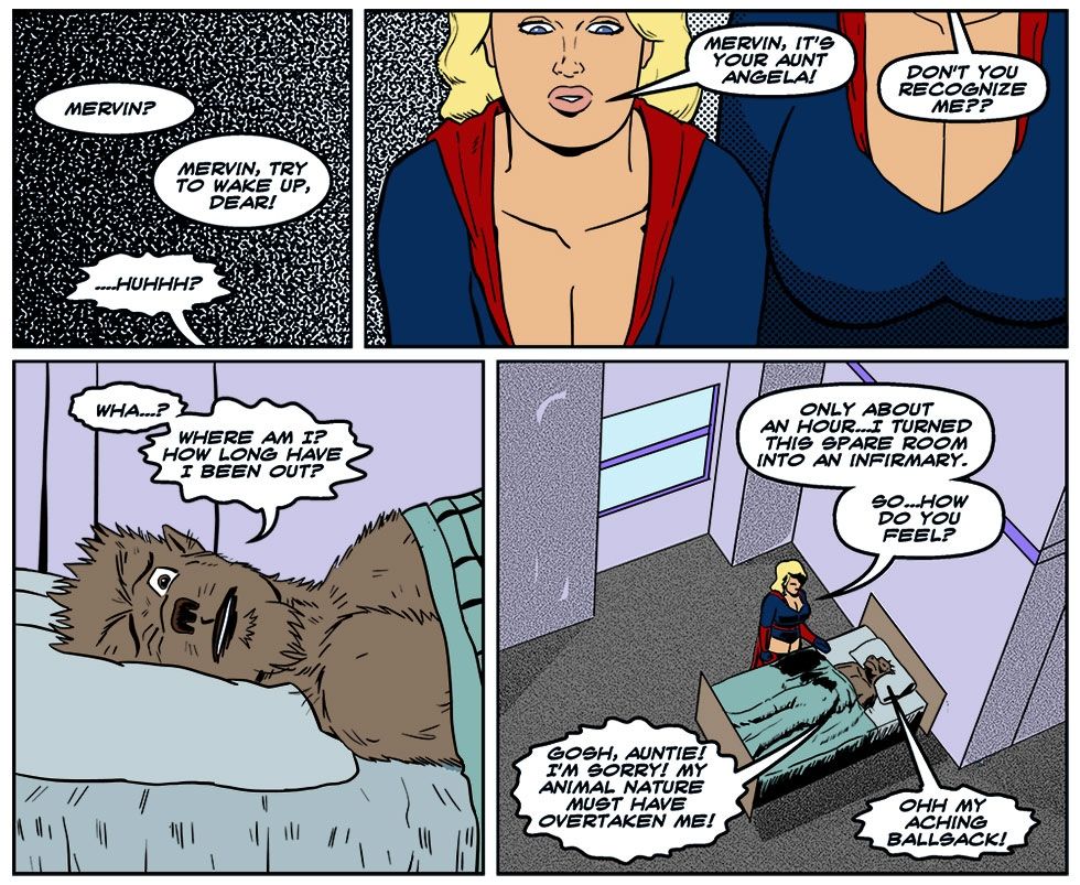 Blonde Marvel Mervin The Monster (Darrell San) page 3